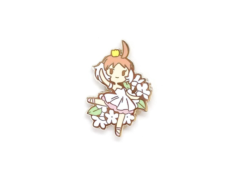 PREORDER Floral Magical Girl Enamel Pin