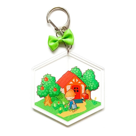 animal crossing keychain