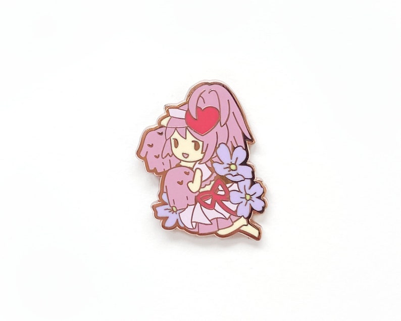 PREORDER Floral Magical Girl Enamel Pin