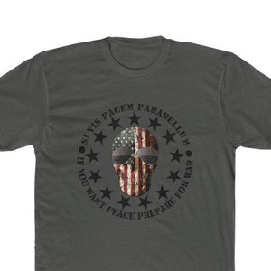 American Flag Skull T-Shirt: Patriotic Betsy Ross Tee