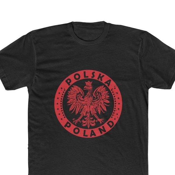 Polska Poland Polish Pride Coat of Arms T-Shirt