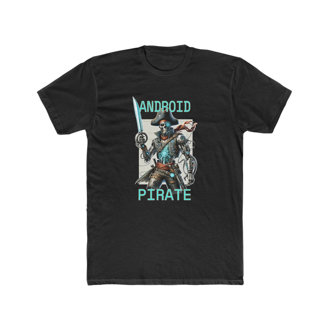 Sci-fi Android Pirate T-shirt: Interdimensional Buccaneer Tee - Etsy