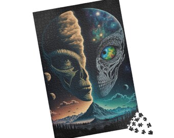 Parallel Alien Worlds Puzzle (110, 252, 500, 1014-piece)
