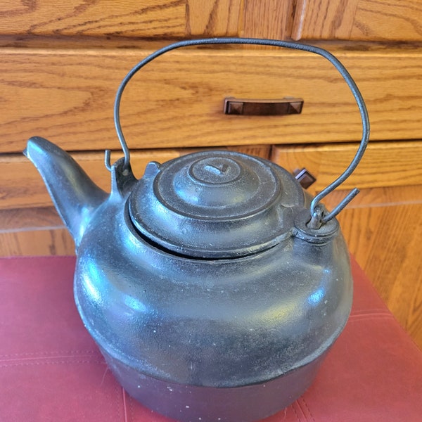 Cast Iron Kettle Etsy