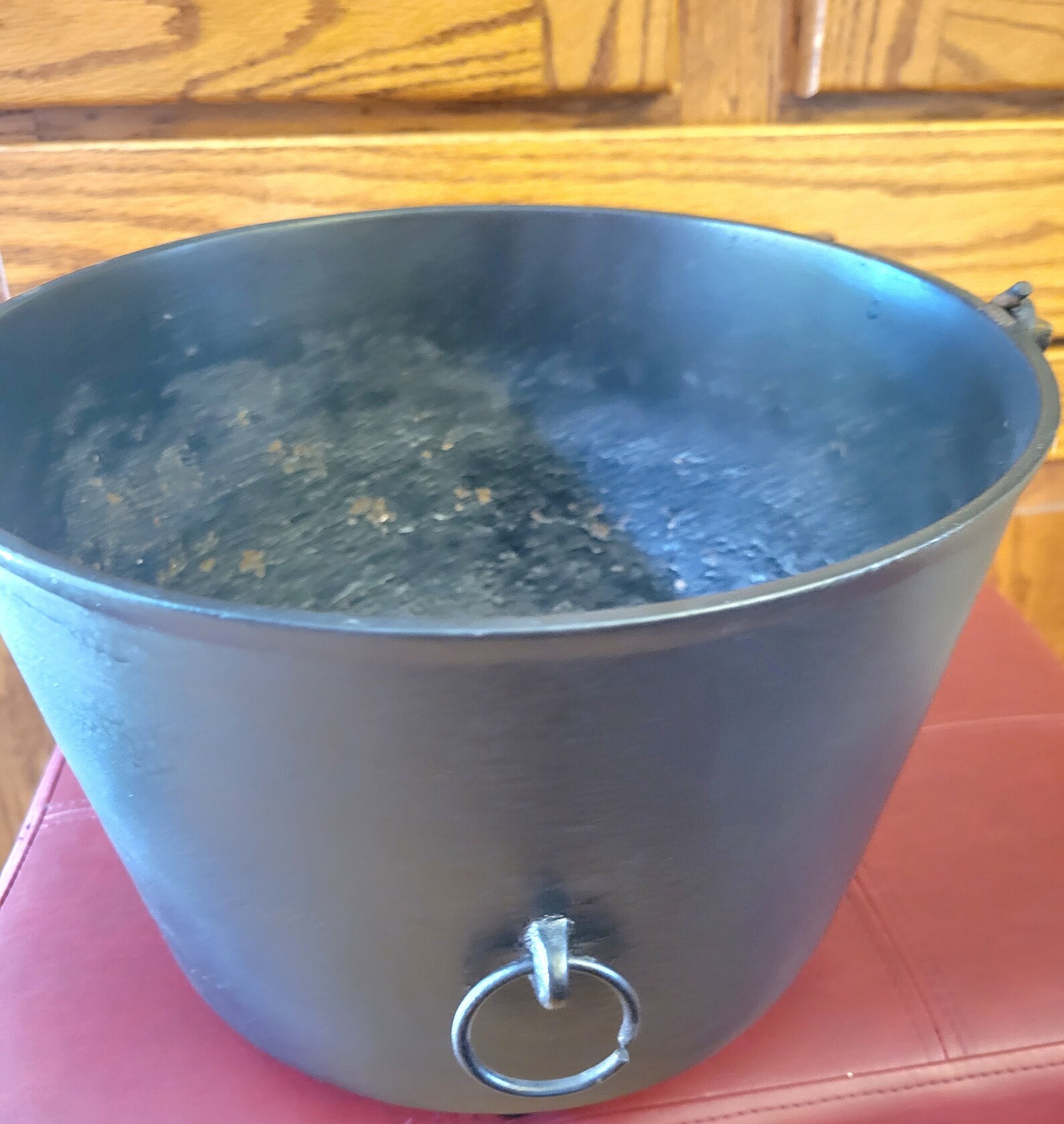 Vintage Collectible Cast Iron Fireplace Kettle With Handle Etsy