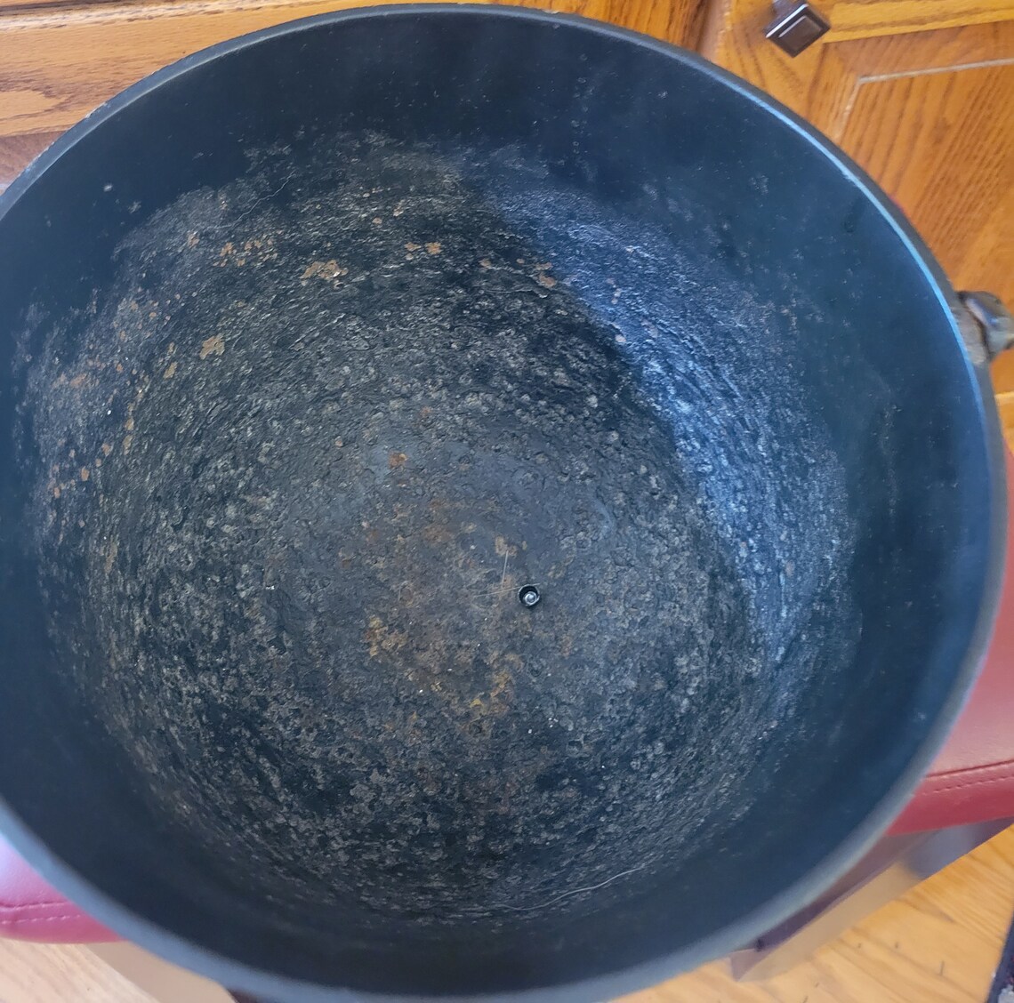 Vintage Collectible Cast Iron Fireplace Kettle With Handle Etsy