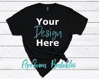 Download Free Blank Black T Shirt Flat Lay Mockup Digital Clothing Mock Up Shirt Display Unisex Short Sleeved Vinyl Apparel Display Free Psd Mockups Templates PSD Mockup Template