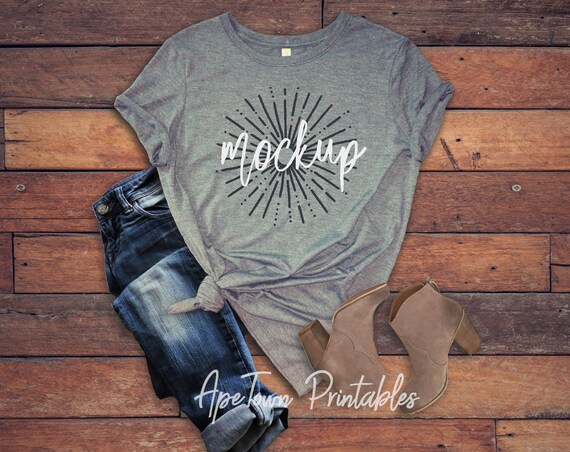 Shirt Mock Up Bella Canvas Unisex