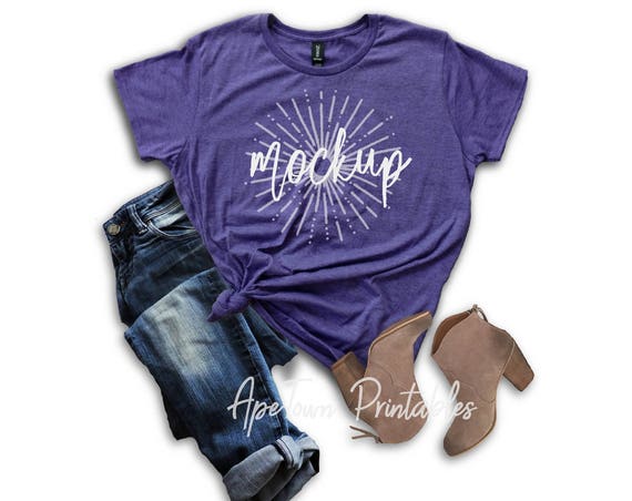 Download Free Shirt Mockup Anvil 880 Womens Digital (PSD ...