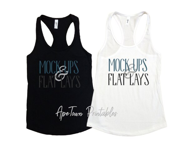 Next Level Ladies Racerback Tank 1533 White Next Level Ladies Racerback Tank 1533 White