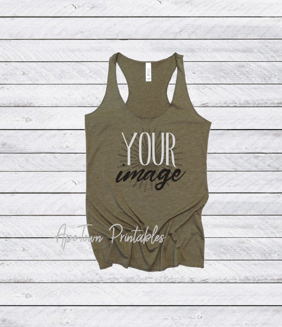 Bella Canvas Ladies Triblend Racerback Tank 8430 Bella Canvas Ladies Triblend Racerback Tank 8430