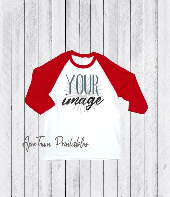 Gildan 3 4 Sleeve Raglan 570 Unisex Baseball Shirt Gildan 3 4 Sleeve Raglan 570 Unisex Baseball Shirt