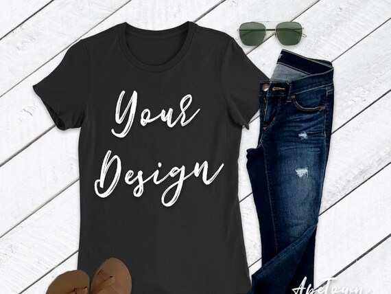 Bella And Canvas 6004 Black The Bella And Canvas 6004 Black The