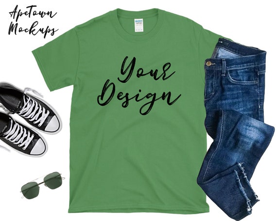 Kiwi Green Gildan 640 Mens 6400 Digital Kiwi Green Gildan 640 Mens 6400 Digital