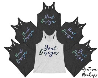 Bride Bridesmaid Next Level | 6733 | tank tops | Mock-Up Tank | Shirt Mockup | Shirt FlatLay | NL6733 white background