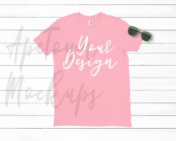 Download Anvil 980 Shirt Mockup Charity Pink Shirt T Shirt Mockup 64848 Mockups Free Psd Templates