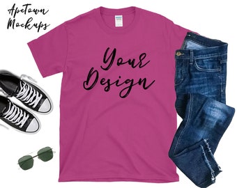 Download Berry Pink Gildan 640 mens - 6400 - Digital G640 G6400 ...