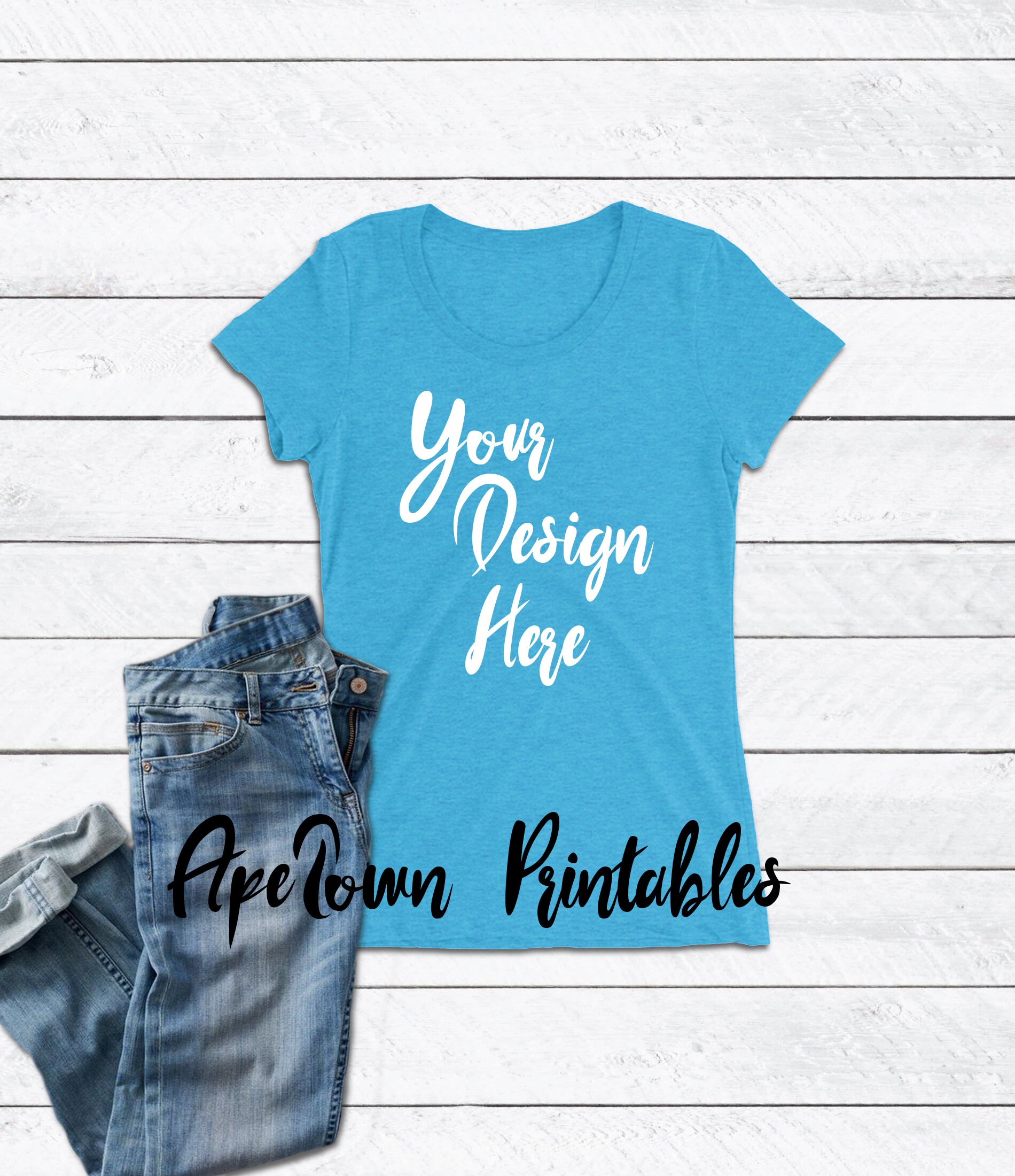 Download Blank T-Shirt FlatLay Mock up Digital Clothing Mockup | Etsy