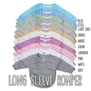 LONG SLEEVE 100% Polyester Blank Sublimation Baggy Bubble Bodysuit Romper