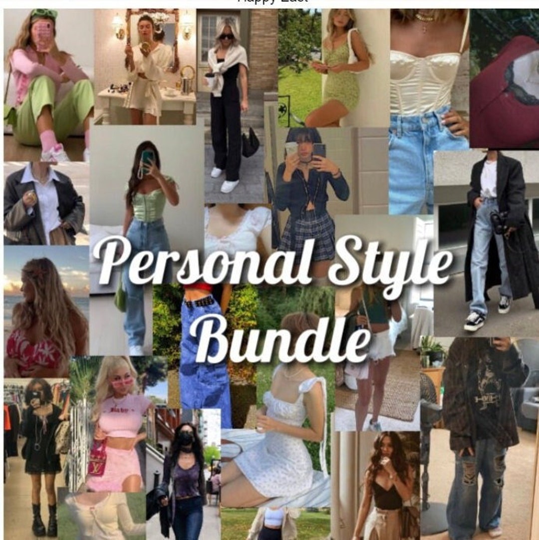 Y2K Aesthetic Clothing Bundle, Mystery Box Clothing, Personal Style Bundle,  Personalized Gift, Wardrobe Stylist, Capsule Wardrobe