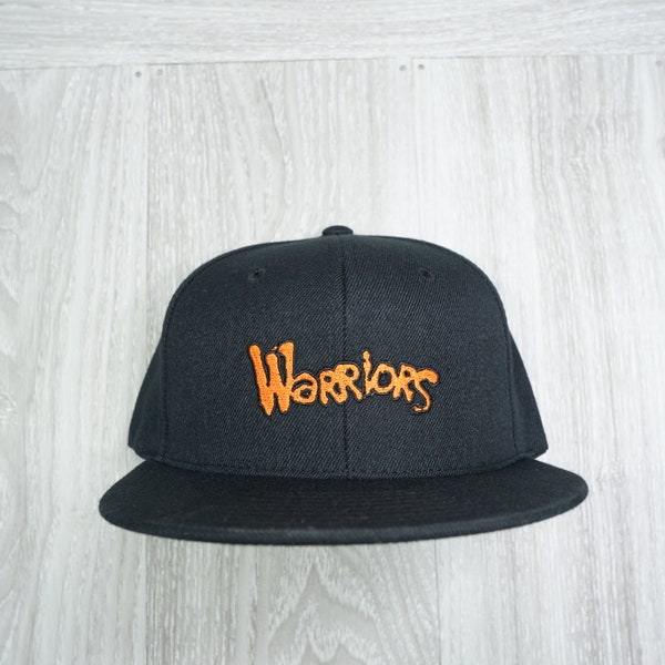 Bay Bomber Warriors Black Snapback Hat