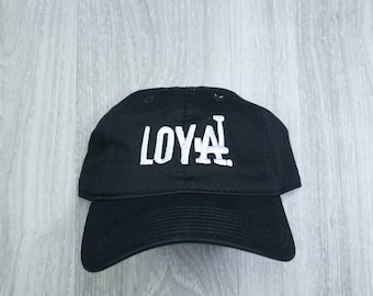 Los Angeles LA Loyal Black Dad Hat