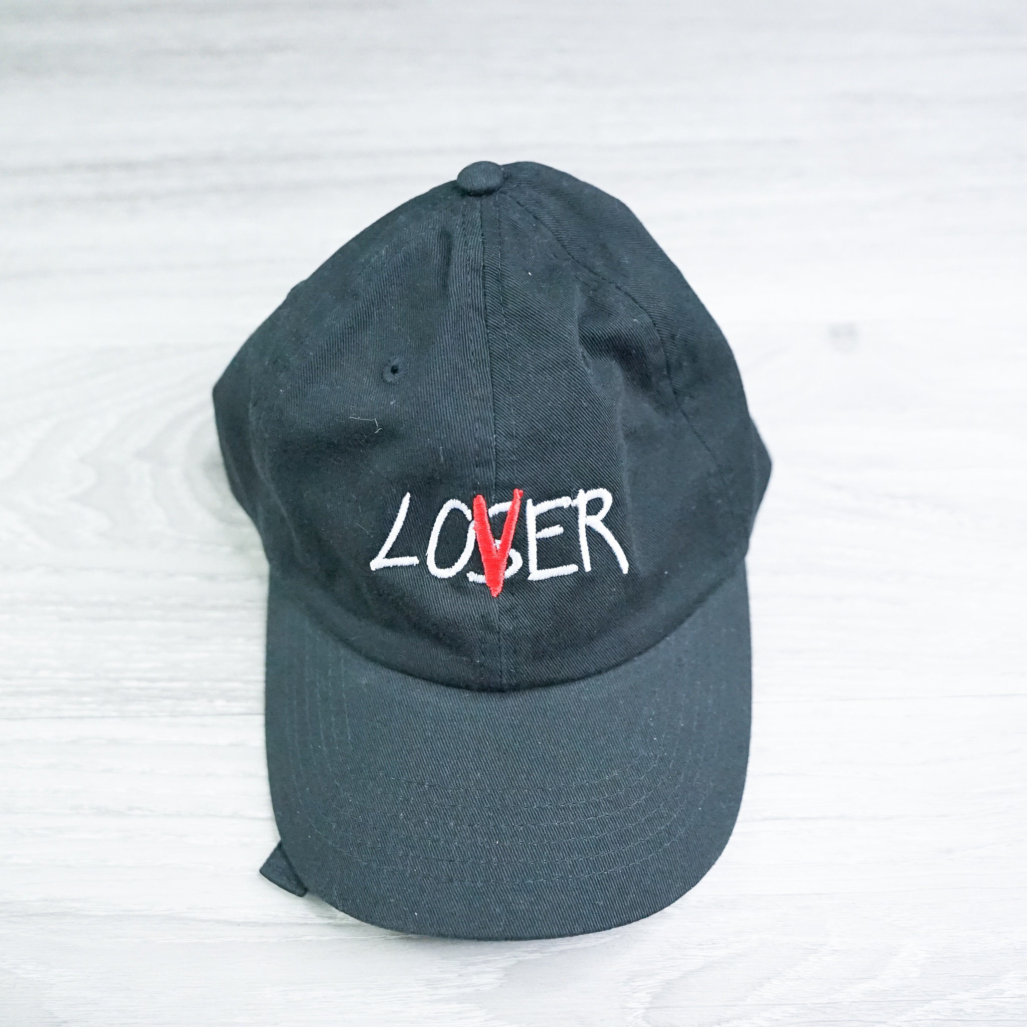 Cappello da papà nero Lover Loser