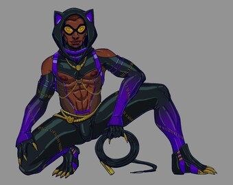 Cat Siren Sticker (Holographic)