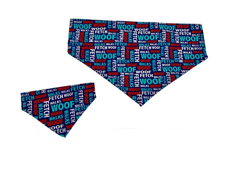 Dog Bandana Woof