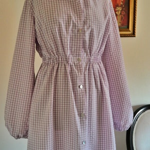 COTTON GINGHAM DRESS