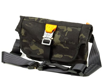 studio bag workshop earth slingbag 500d austrialpin buckles cordura multicam techwear cobra messenger everyday roll travel