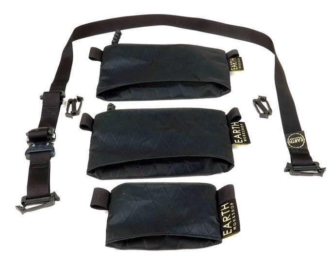 MOONROCK System SET | 3 pouches + strap | techwear | Cobra® buckle | X-PAC vx21