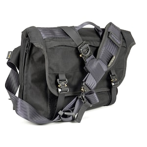 EVERYDAY BAG 4.1 / NOIR / sac besace en Cordura 500d // Austrialpin Cobra / sangle latérale stabilisatrice