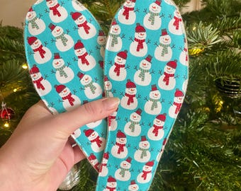 Wool Shoe Insoles with Funky Prints: Warm Winter Gift