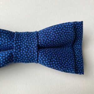 Royal Blue Bow Tie / Mens Bow Tie Pre-tied Bow Tie For Men / Boys Bow Tie / Polka dot bow tie / Self Tie Bow Tie / Skinny Tie
