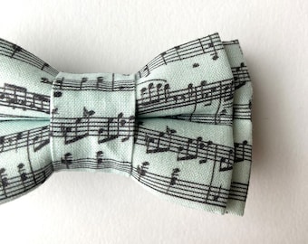 Mens Bow Tie Pre-tied Bow Tie For Men / Music Bow Tie / Music Notes bow tie / Pocket Square / Boys Bow Tie / Self Tie Bow Tie / Skinny Tie