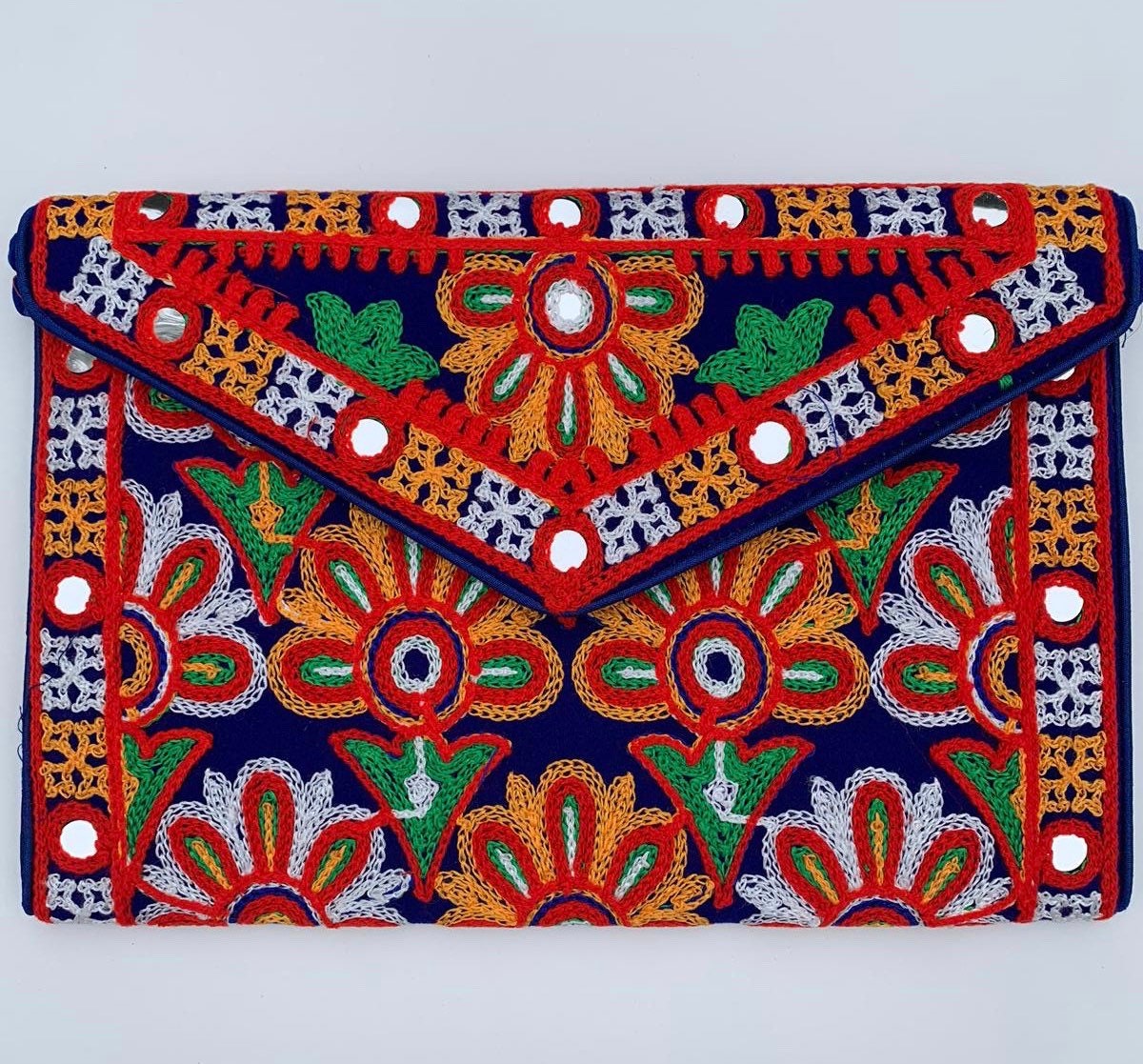 Banjara clutch bag Embroidered crossbody bag Indian clutch Etsy