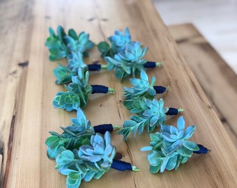 Succulent Boutonnières