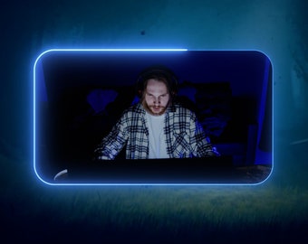 Webcam Overlay Twitch | Obs | Streamlabs | Animated Facecam Frame ...