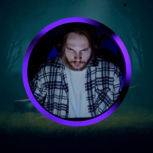 Webcam Overlay Twitch Circular | facecam frame | camera border | obs | streamlabs | animated | Motion Circle