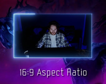Webcam Overlay Twitch | Obs | Streamlabs | Animated Facecam Frame ...