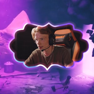 Webcam Overlay Twitch | obs | streamlabs | Animated facecam frame | Custom Shape |  Vintage