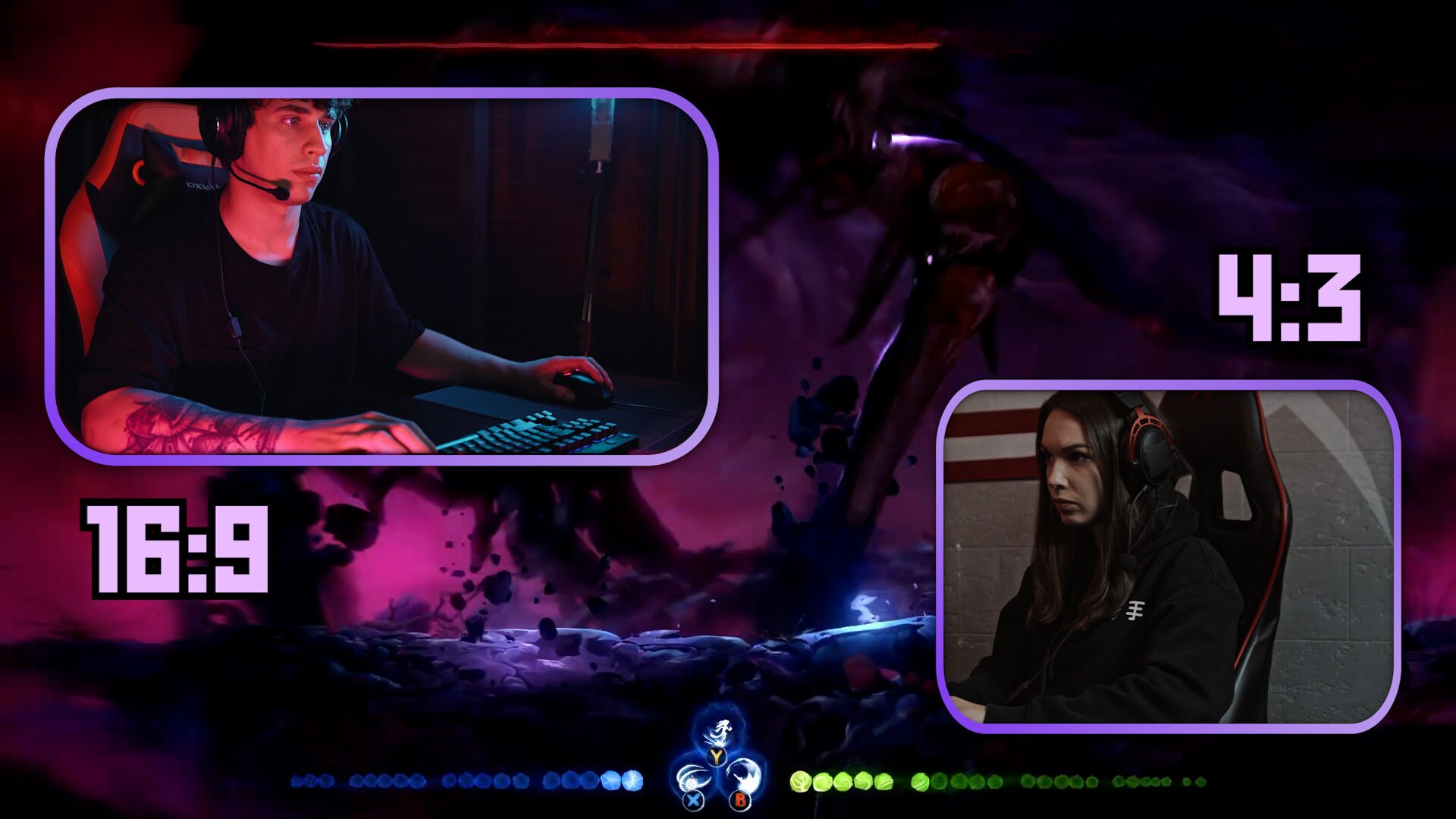 Webcam Overlay Twitch | Obs | Streamlabs | Static Facecam Frame ...