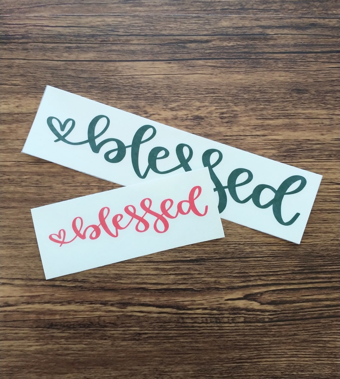Blessed Decal/ Inspirational Sticker/ Motivational Decal/valentine Gift ...