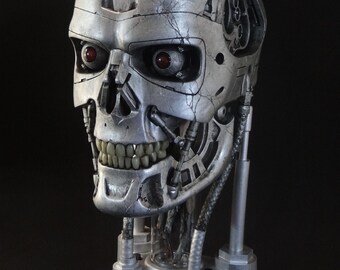 ターミネーター4 ターミネーターヘッド　1/1 Terminator T800 Endoskull 1:1 Endoskeleton Head Bust Life