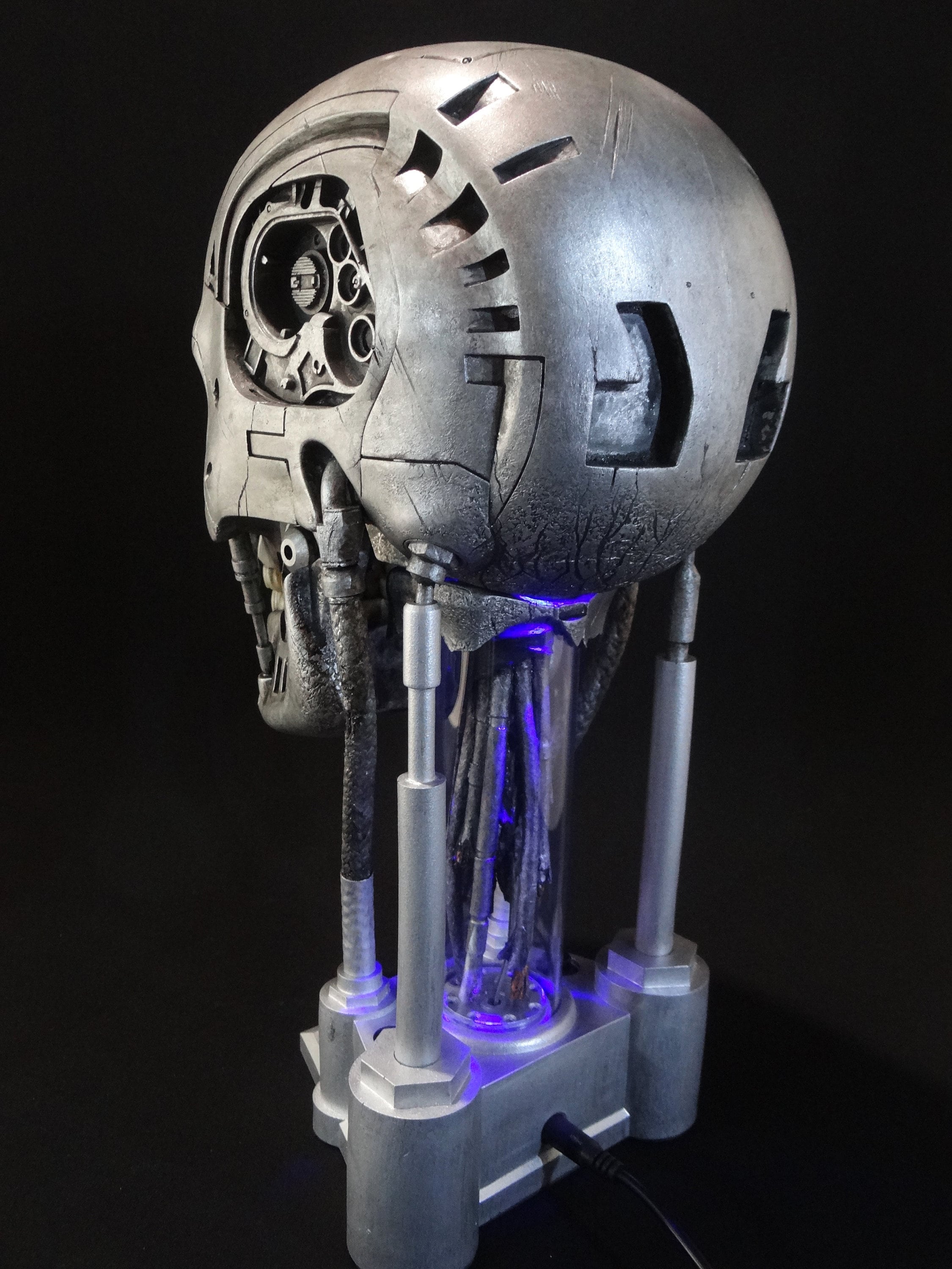 Terminator T800 Endoskull 1:1 Endoskeleton Head Bust Life Terminator T800 Endoskull 1:1 Endoskeleton Head Bust Life