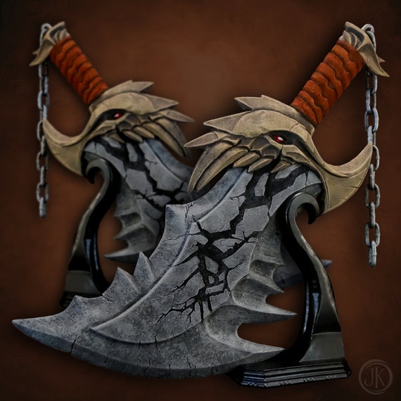 Blades Chaos Metal Replica, Blades Chaos Kratos