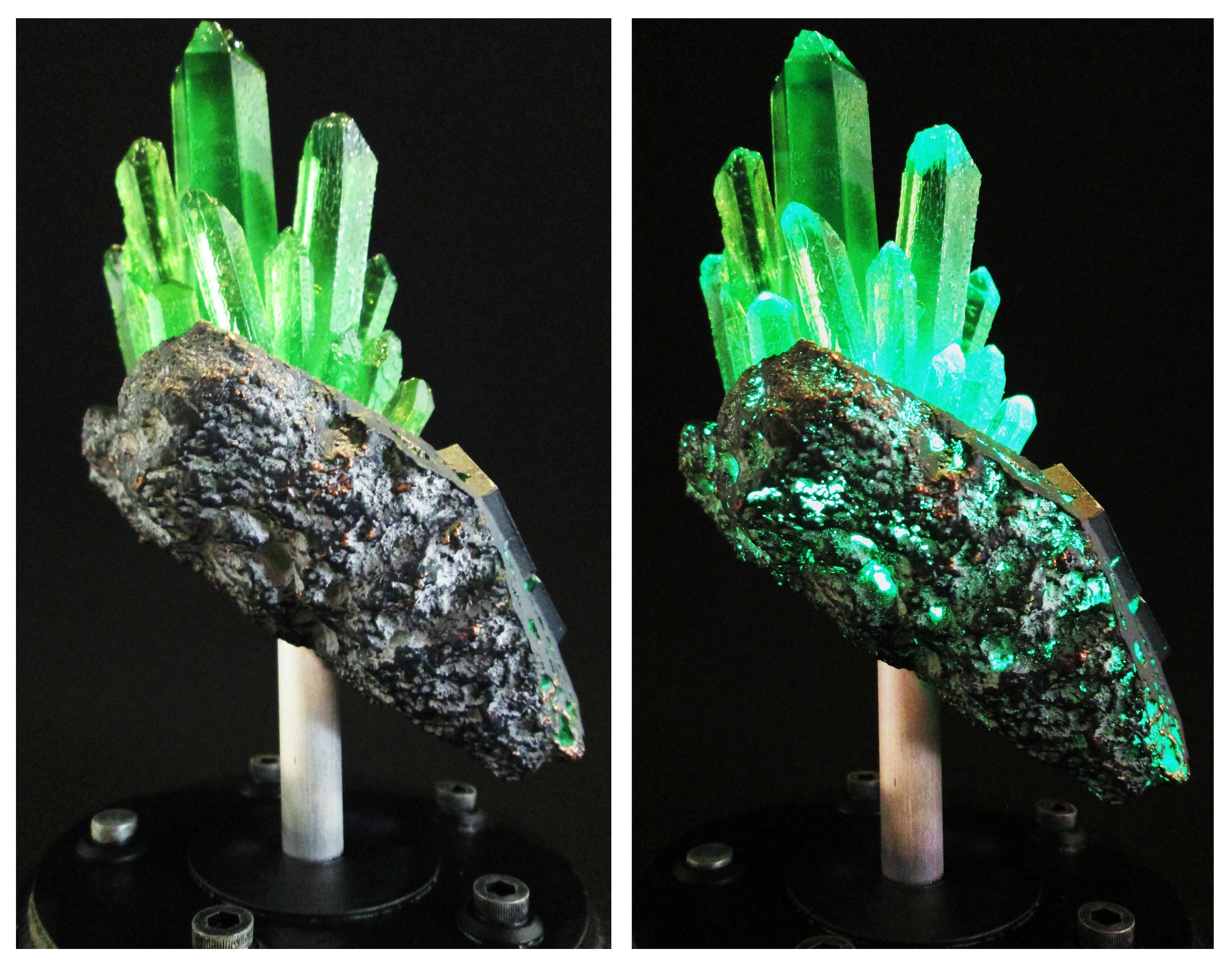 Kryptonite Crystal Meteor Rock Replica With LED Light up Glow Etsy