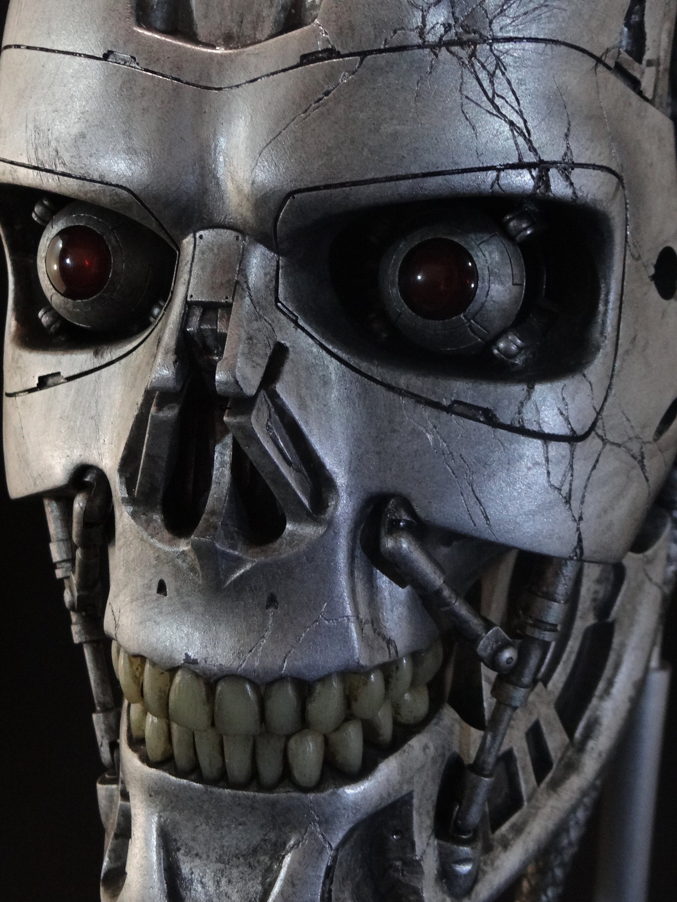 Terminator T800 Endoskull 1:1 Endoskeleton Head Bust Life Terminator T800 Endoskull 1:1 Endoskeleton Head Bust Life