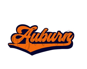 Auburn Svg Etsy